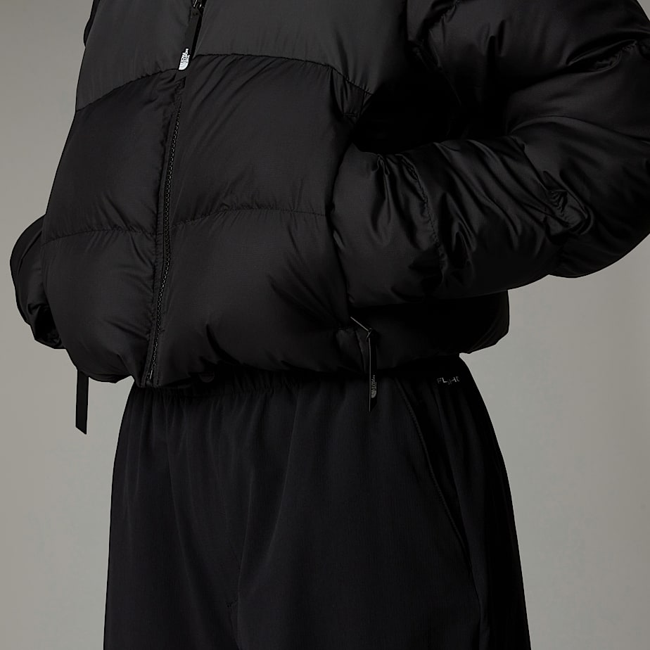 Chamarras The North Face Cropped Saikuru Mujer Negros | NF0A06A9O