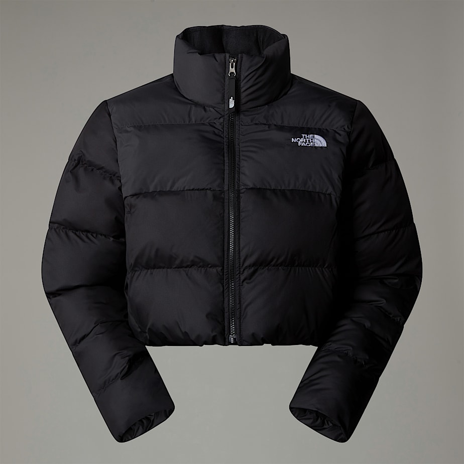 Chamarras The North Face Cropped Saikuru Mujer Negros | NF0A06A9O