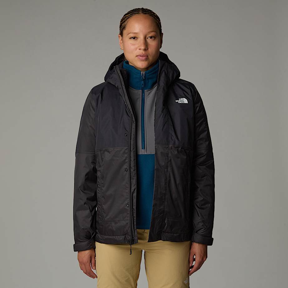 Chamarras The North Face Down Insulated DryVent™ Triclimate Mujer Negros | NF0A18A9N
