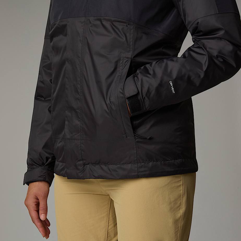 Chamarras The North Face Down Insulated DryVent™ Triclimate Mujer Negros | NF0A18A9N