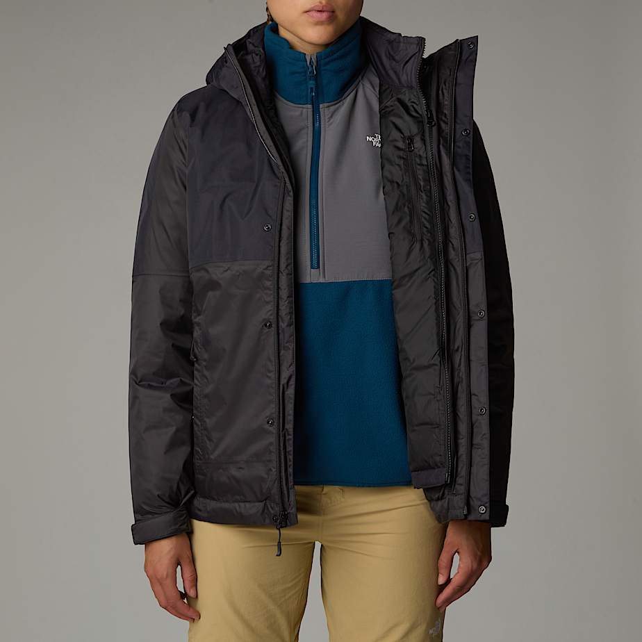 Chamarras The North Face Down Insulated DryVent™ Triclimate Mujer Negros | NF0A18A9N