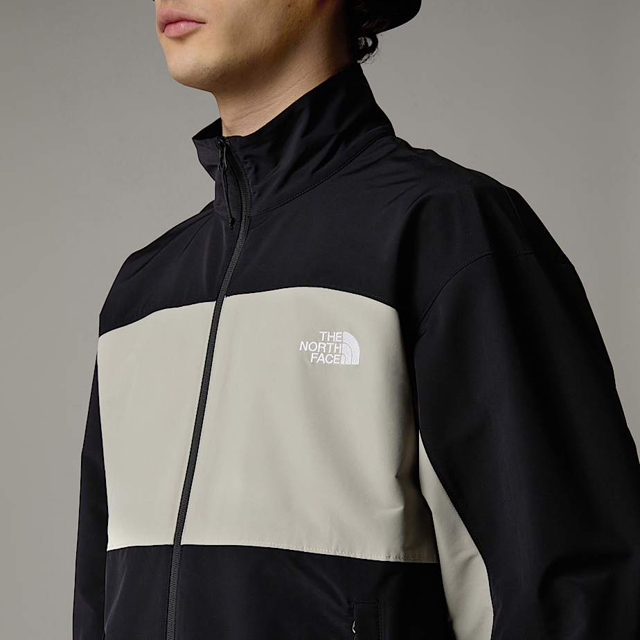 Chamarras The North Face Easy Wind Track Hombre Negros | NF0A52B8M
