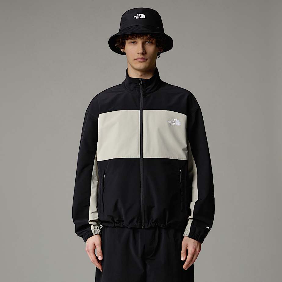 Chamarras The North Face Easy Wind Track Hombre Negros | NF0A52B8M