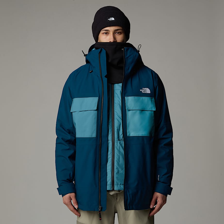 Chamarras The North Face Fourbarrel Triclimate 3-in-1 Hombre Azules | NF0A22B0L