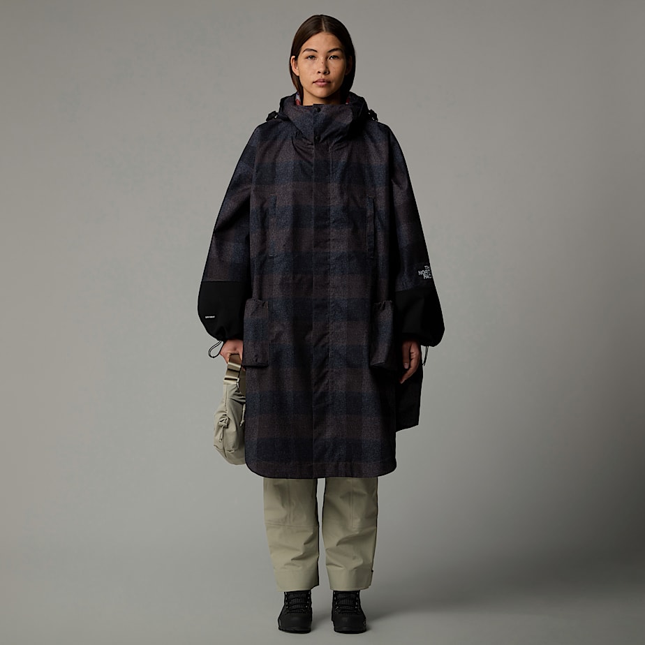 Chamarras The North Face Hardshell Poncho Mujer Marrom | NF0A51L8Z