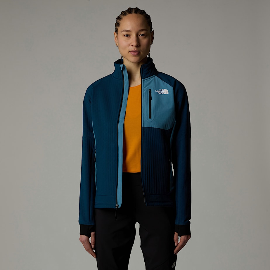 Chamarras The North Face Highball Fleece Mujer Azules | NF0A66Q8A