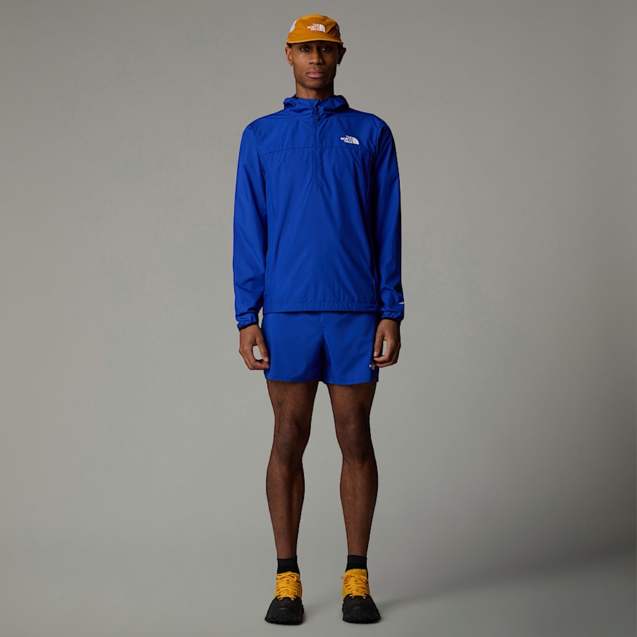 Chamarras The North Face Higher Run Wind 1/4 Zip Hombre Azules | NF0A17U5A