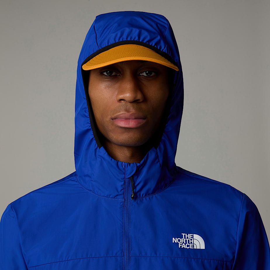 Chamarras The North Face Higher Run Wind 1/4 Zip Hombre Azules | NF0A17U5A