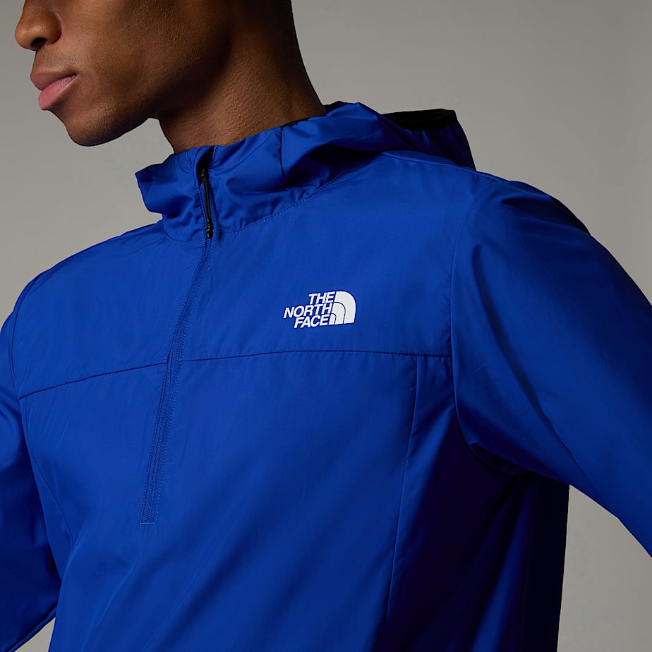 Chamarras The North Face Higher Run Wind 1/4 Zip Hombre Azules | NF0A17U5A
