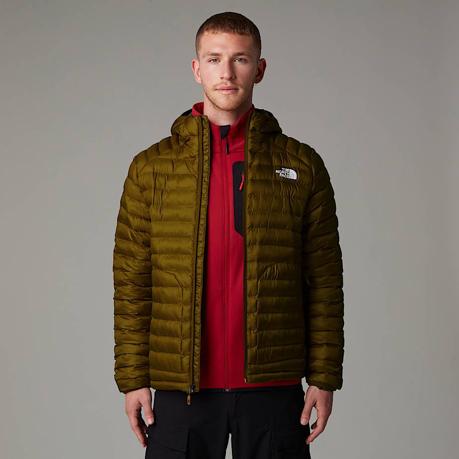 Chamarras The North Face Huila Synthetic Insulation Hooded Hombre Marrom | NF0A66Y7T