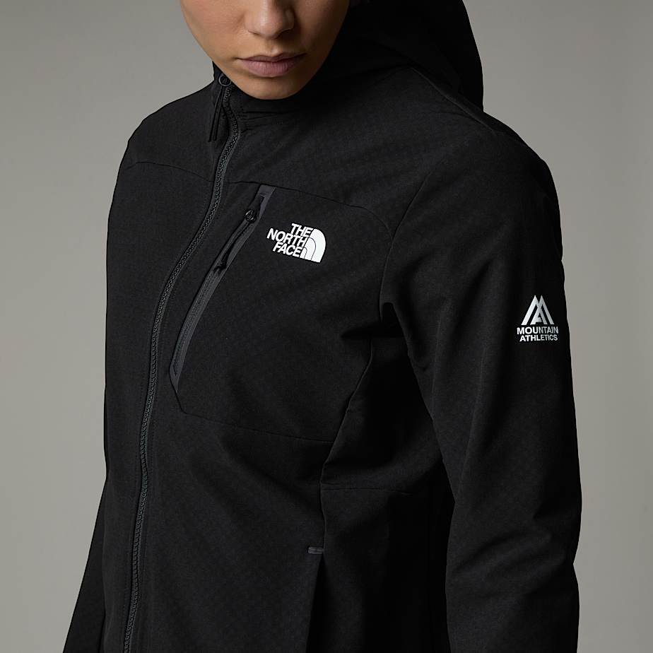 Chamarras The North Face Mountain Athletics Softshell Mujer Negros | NF0A30K0I
