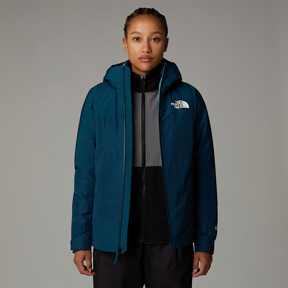 Chamarras The North Face Mountain Light Triclimate 3-in-1 GORE-TEX® Mujer Azul Marino | NF0A48Q1P