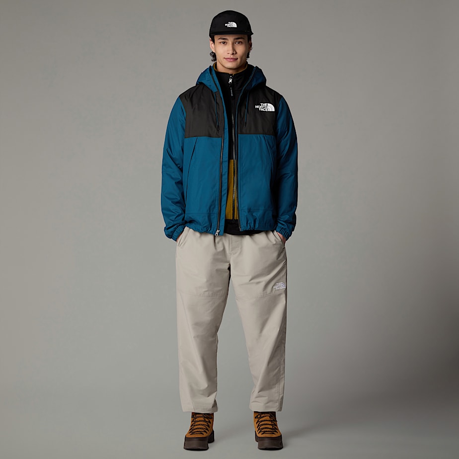 Chamarras The North Face New Mountain Q Hombre Azul Marino | NF0A17T1Z