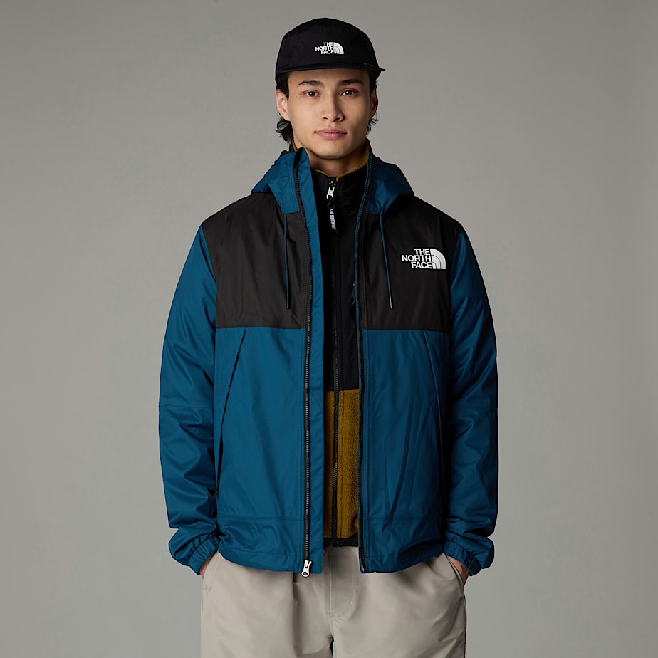 Chamarras The North Face New Mountain Q Hombre Azul Marino | NF0A17T1Z