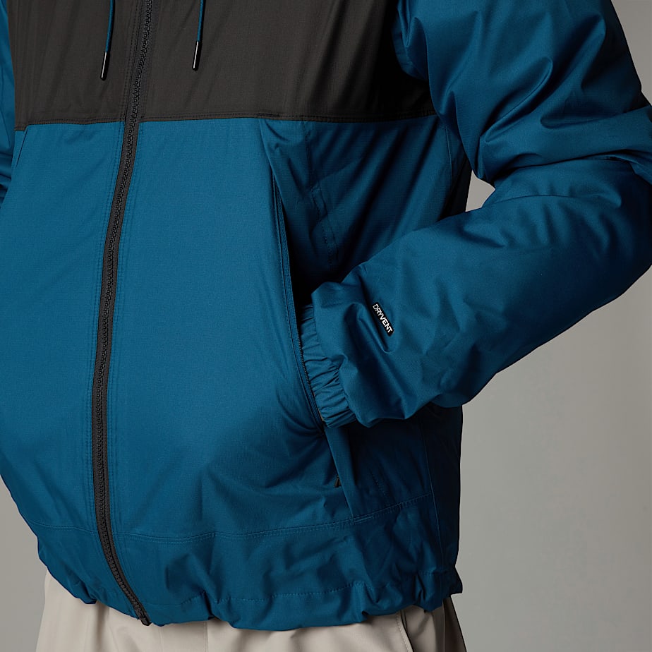 Chamarras The North Face New Mountain Q Hombre Azul Marino | NF0A17T1Z