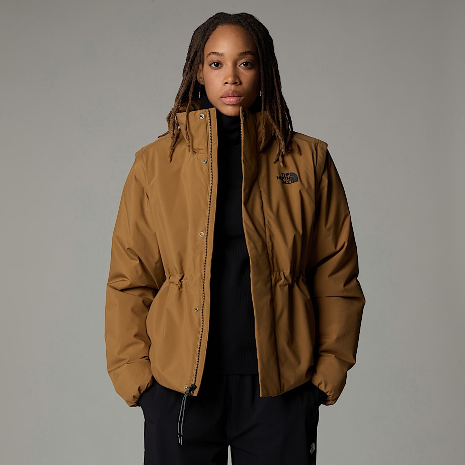 Chamarras The North Face Padded 2-in-1 Convertible Mujer Marrom | NF0A50B1N