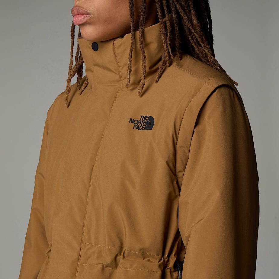 Chamarras The North Face Padded 2-in-1 Convertible Mujer Marrom | NF0A50B1N