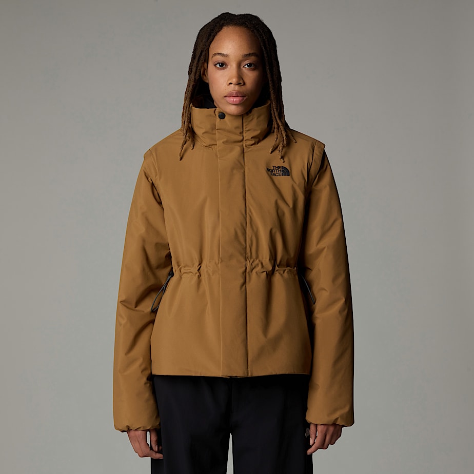 Chamarras The North Face Padded 2-in-1 Convertible Mujer Marrom | NF0A50B1N