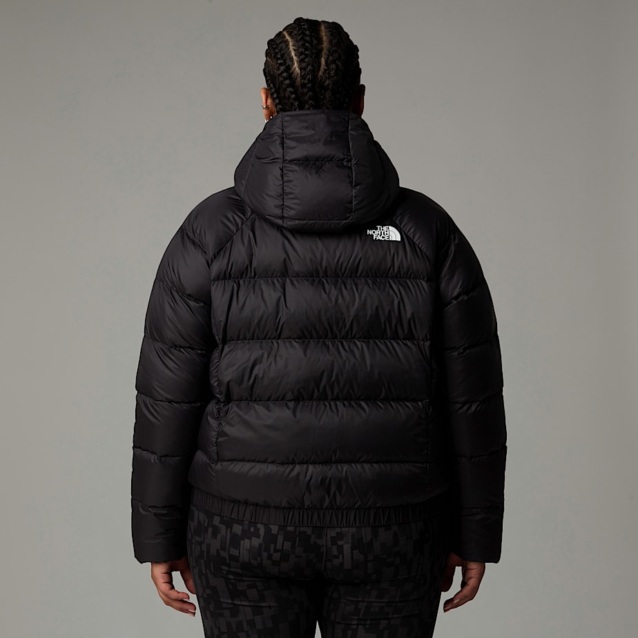 Chamarras The North Face Plus Size Hyalite Down Hooded Mujer Negros | NF0A08I8L