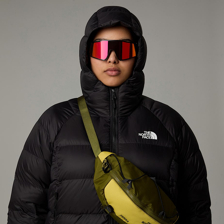 Chamarras The North Face Plus Size Hyalite Down Hooded Mujer Negros | NF0A08I8L