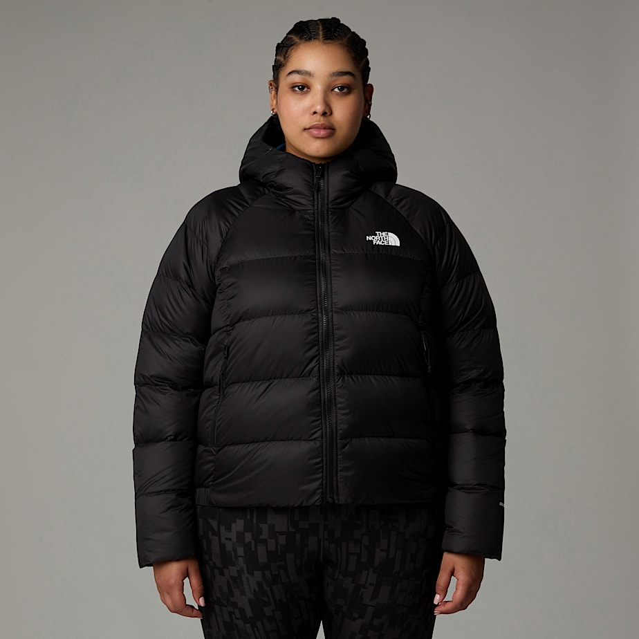 Chamarras The North Face Plus Size Hyalite Down Hooded Mujer Negros | NF0A08I8L
