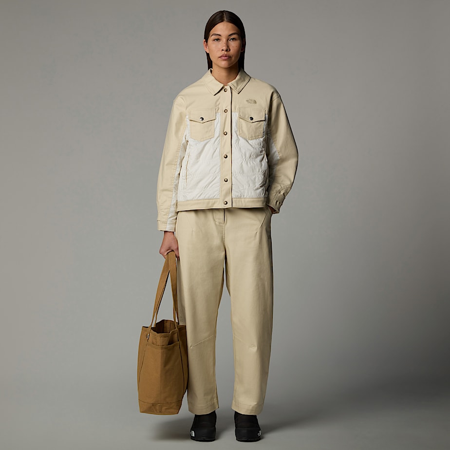 Chamarras The North Face Pocket Padded Mujer Beige | NF0A91O9K