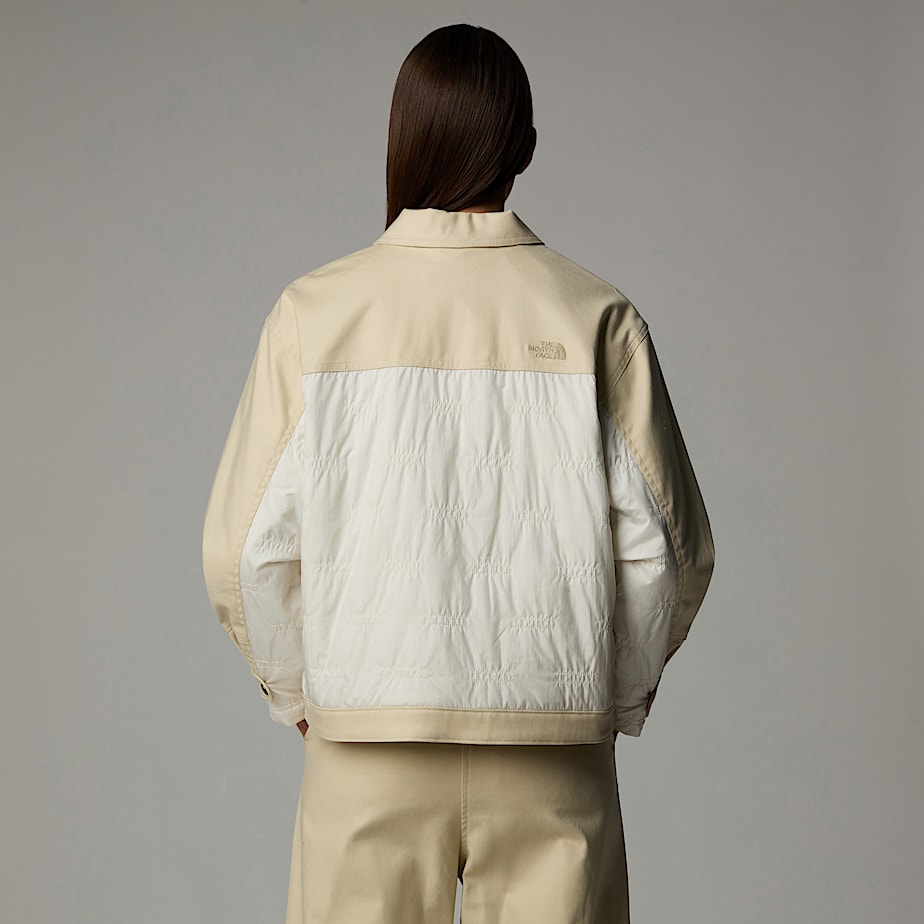 Chamarras The North Face Pocket Padded Mujer Beige | NF0A91O9K