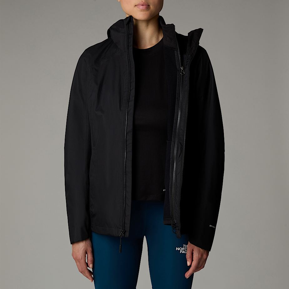 Chamarras The North Face Quest Zip-In Triclimate® Mujer Negros | NF0A78C0Q