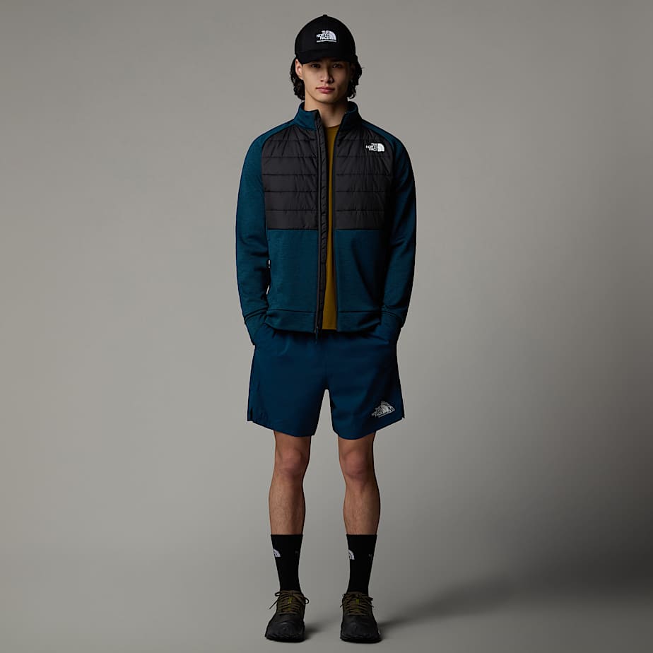 Chamarras The North Face Reaxion Hybrid Hombre Grises | NF0A53P7H