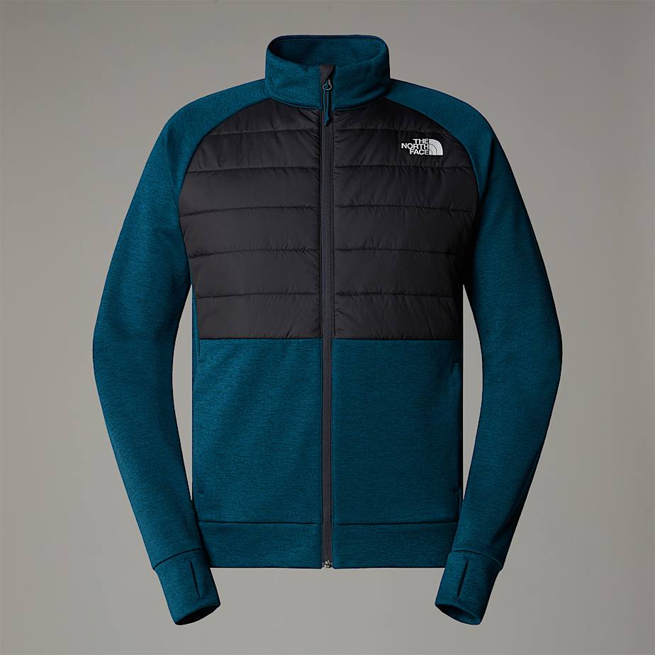 Chamarras The North Face Reaxion Hybrid Hombre Grises | NF0A53P7H