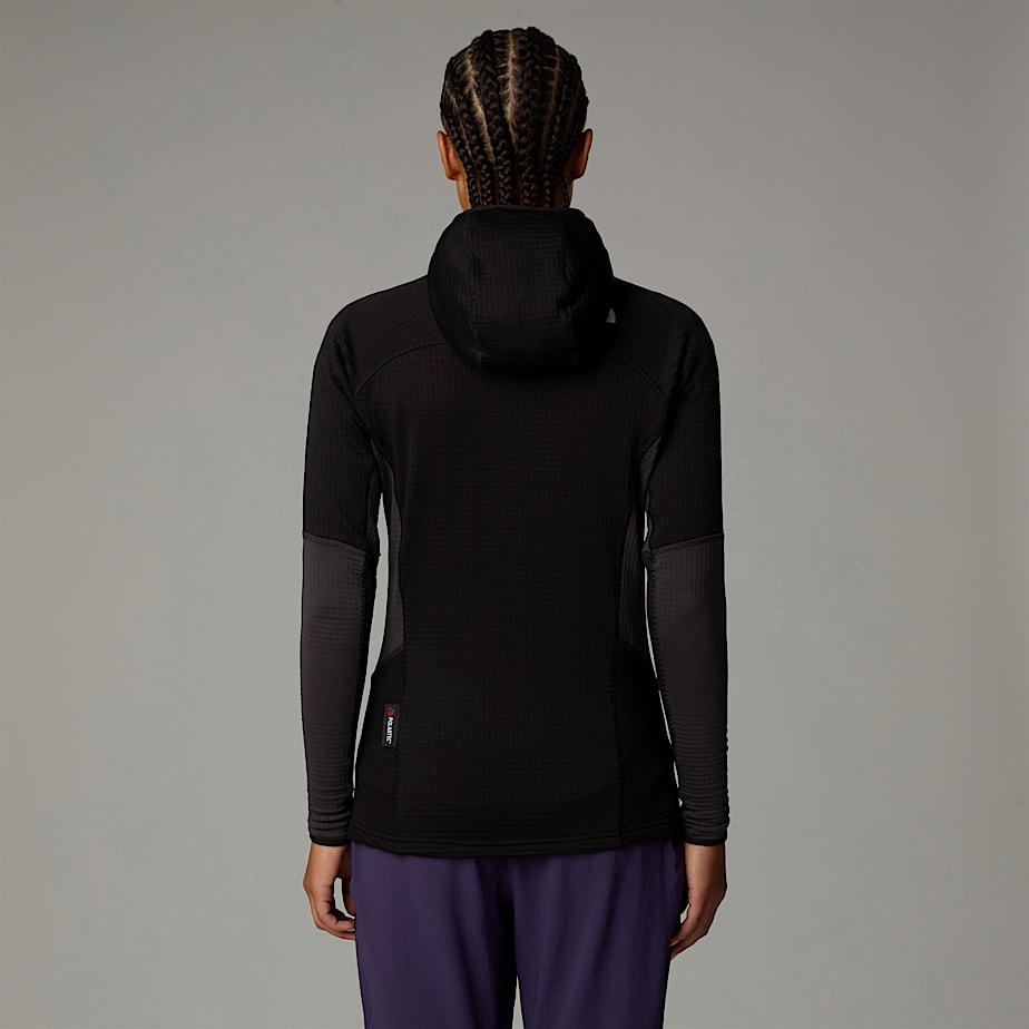 Chamarras The North Face Stormgap Power Grid™ Hooded Mujer Negros | NF0A04H1N