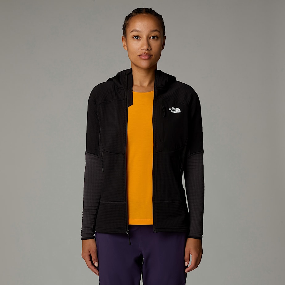 Chamarras The North Face Stormgap Power Grid™ Hooded Mujer Negros | NF0A04H1N