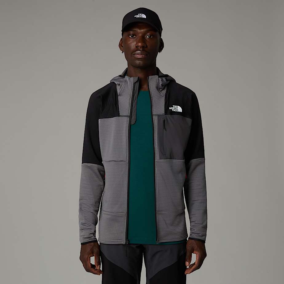Chamarras The North Face Stormgap Power Grid™ Hooded Hombre Grises | NF0A51N2I