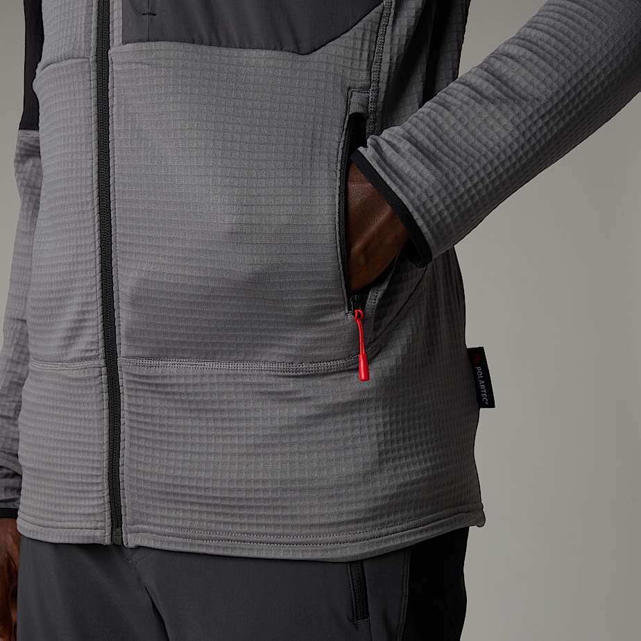 Chamarras The North Face Stormgap Power Grid™ Hooded Hombre Grises | NF0A51N2I