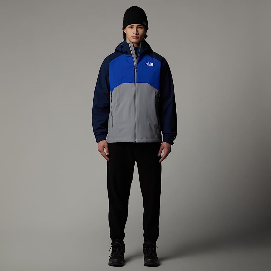 Chamarras The North Face Stratos Hooded Hombre Grises | NF0A77Z1S