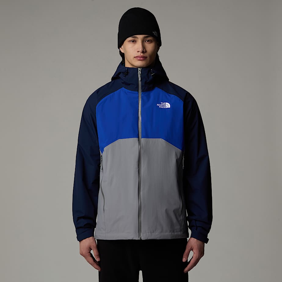 Chamarras The North Face Stratos Hooded Hombre Grises | NF0A77Z1S