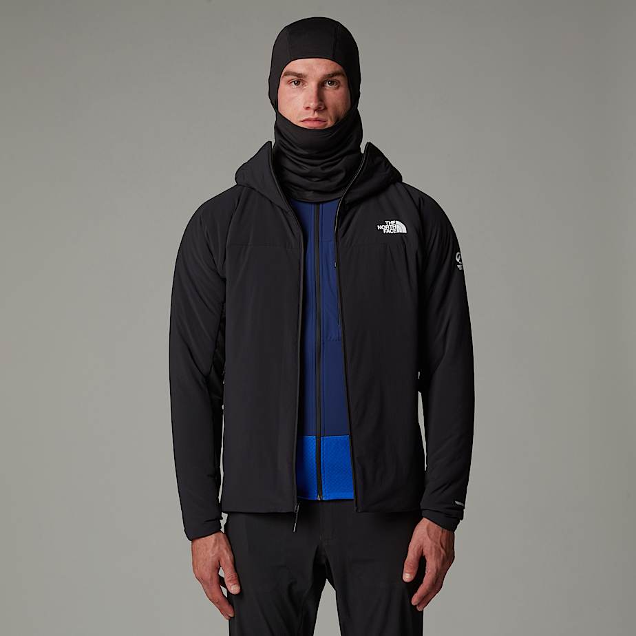 Chamarras The North Face Summit Casaval Hybrid Midlayer Hoodie Hombre Negros | NF0A08Y7X