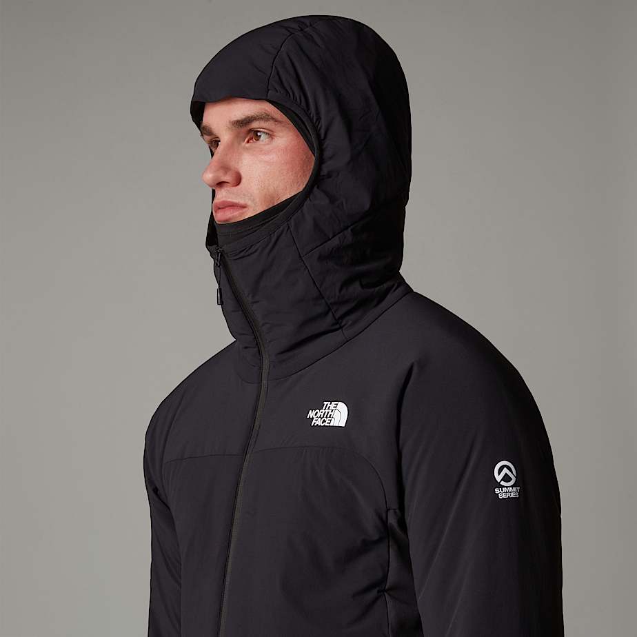 Chamarras The North Face Summit Casaval Hybrid Midlayer Hoodie Hombre Negros | NF0A08Y7X