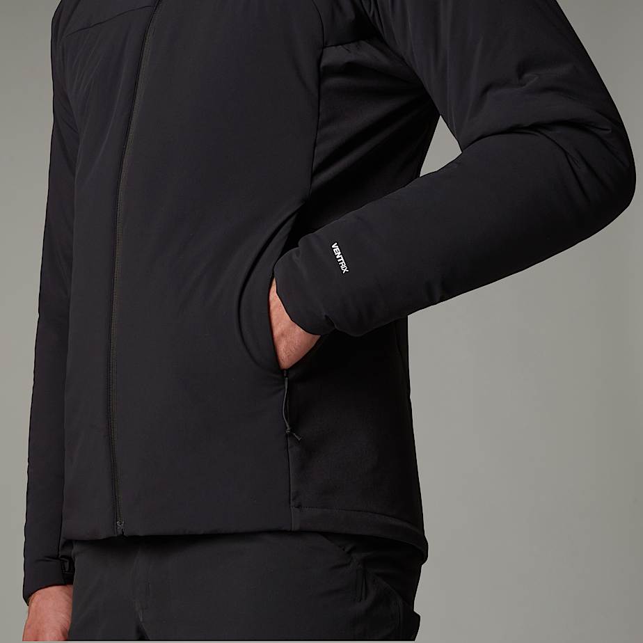 Chamarras The North Face Summit Casaval Hybrid Midlayer Hoodie Hombre Negros | NF0A08Y7X