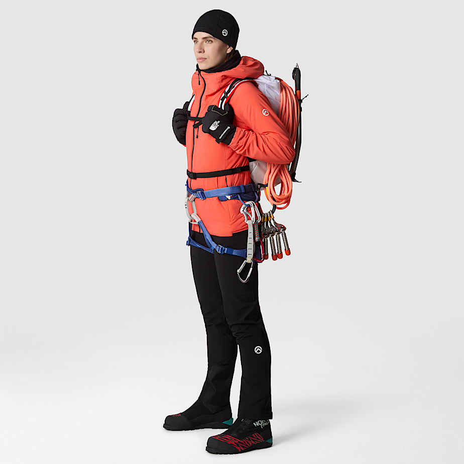 Chamarras The North Face Summit Casaval Midlayer Hoodie Mujer Coral | NF0A53N3L