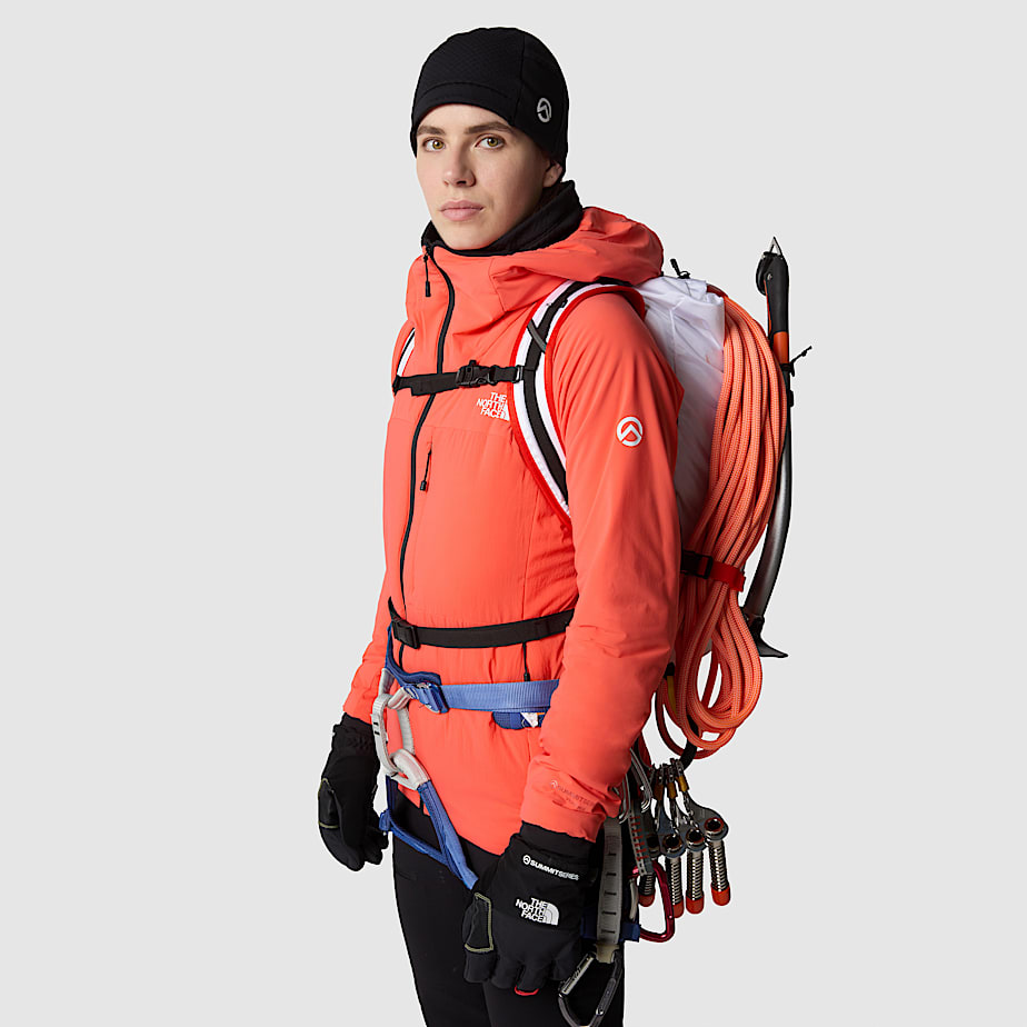 Chamarras The North Face Summit Casaval Midlayer Hoodie Mujer Coral | NF0A53N3L