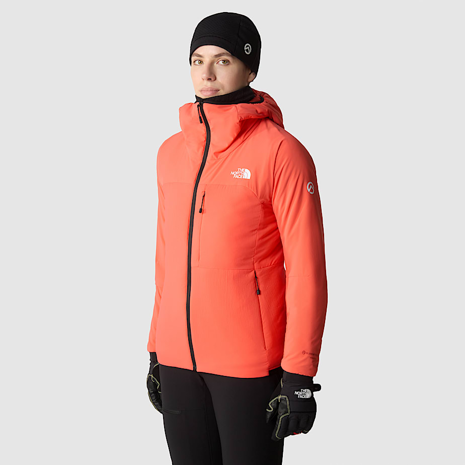 Chamarras The North Face Summit Casaval Midlayer Hoodie Mujer Coral | NF0A53N3L