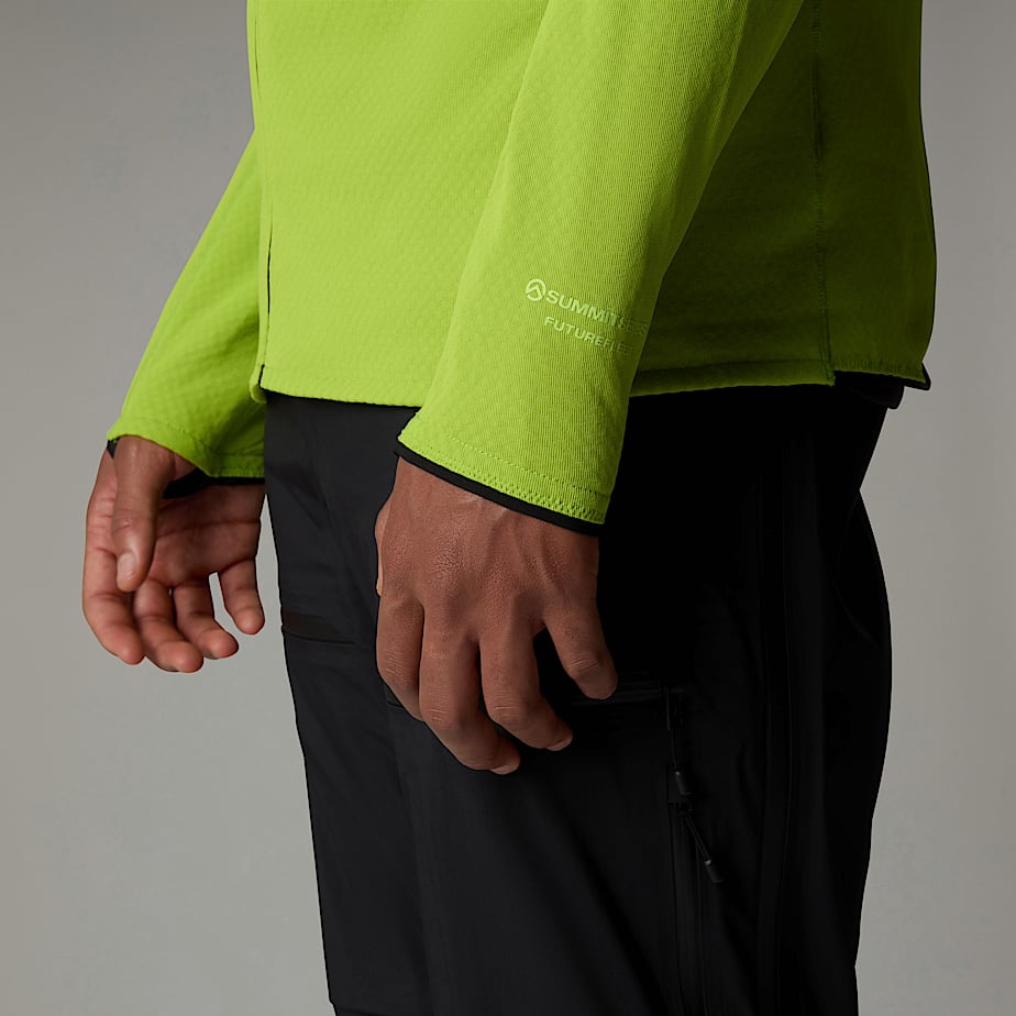 Chamarras The North Face Summit Series™ FUTUREFLEECE™ Hooded Hombre Verdes | NF0A63B5N