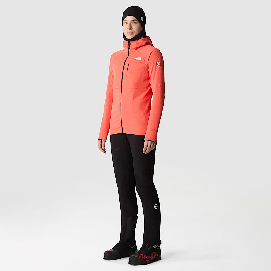 Chamarras The North Face Summit Series™ FUTUREFLEECE™ Hooded Mujer Coral | NF0A89P6U