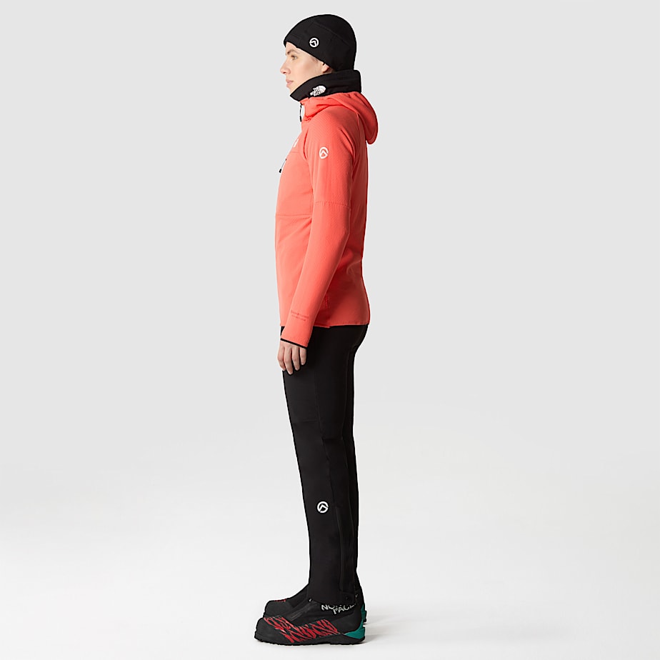 Chamarras The North Face Summit Series™ FUTUREFLEECE™ Hooded Mujer Coral | NF0A89P6U