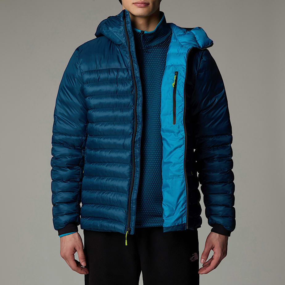 Chamarras The North Face Terra Peak Hooded Hombre Azul Marino | NF0A20D4M