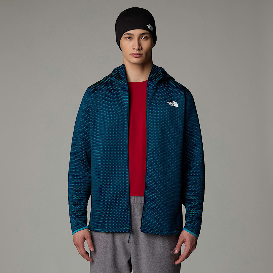 Chamarras The North Face Vertical Thermal Full-Zip Hooded Hombre Azul Marino | NF0A06O5L