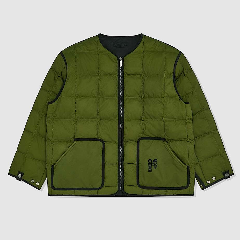 Chamarras The North Face X CDG Belay Liner Hombre Verdes | NF0A40P7J