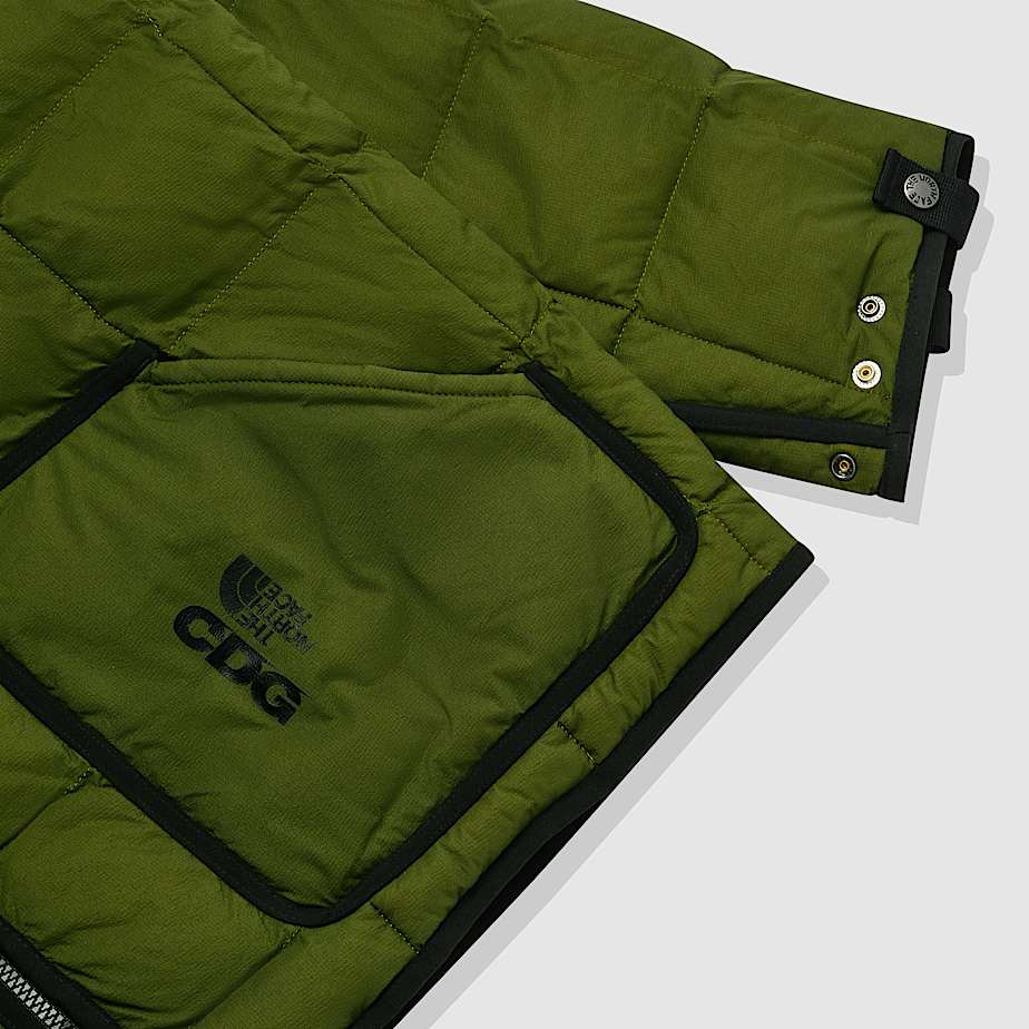 Chamarras The North Face X CDG Belay Liner Mujer Verdes | NF0A69H3I