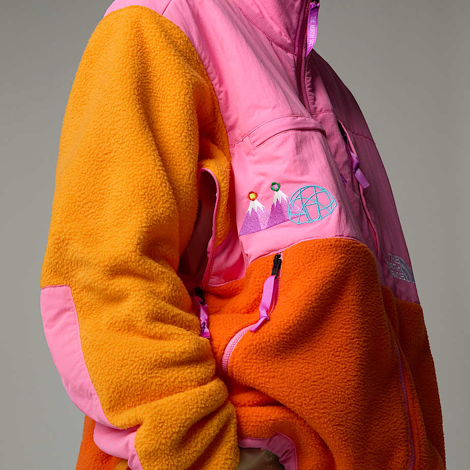 Chamarras The North Face X Yinka Ilori Retro Denali Mujer Naranjas | NF0A38N8P